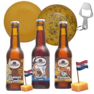 Kerstpakket kaas & bier