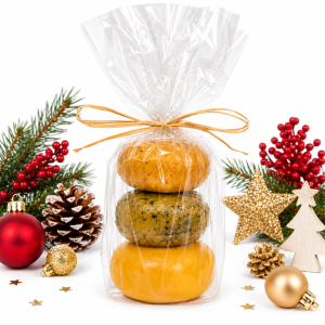 Kaasjes - 3 stuks in cadeaufolie