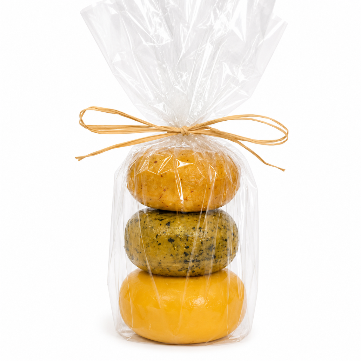 Kaasjes - 3 stuks in cadeaufolie - Afbeelding 2