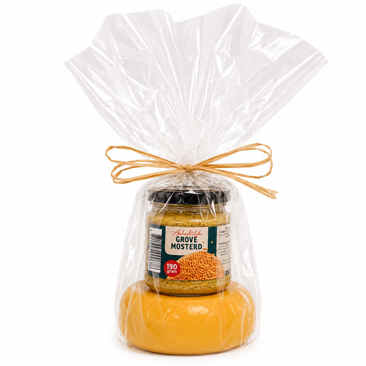 Kaasje met mosterd in cadeaufolie - Afbeelding 2