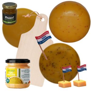 Kerstpakket kaas & dips