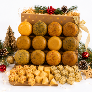 Kerstpakket Kaasproeverij 12 kaasjes