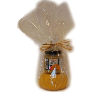 Kaasje met mosterd in cadeaufolie