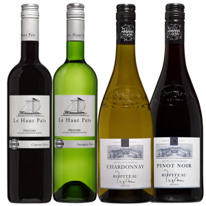 Wijnpakket “4x Franse wijn”
