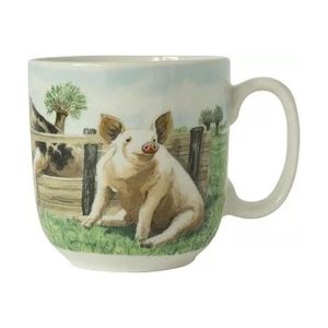 Beker XL "Varken" / Wiebe's Farm  (6stuks)