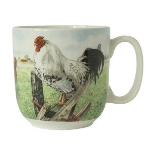 Beker XL "Kip" / Wiebe's Farm  (6stuks)