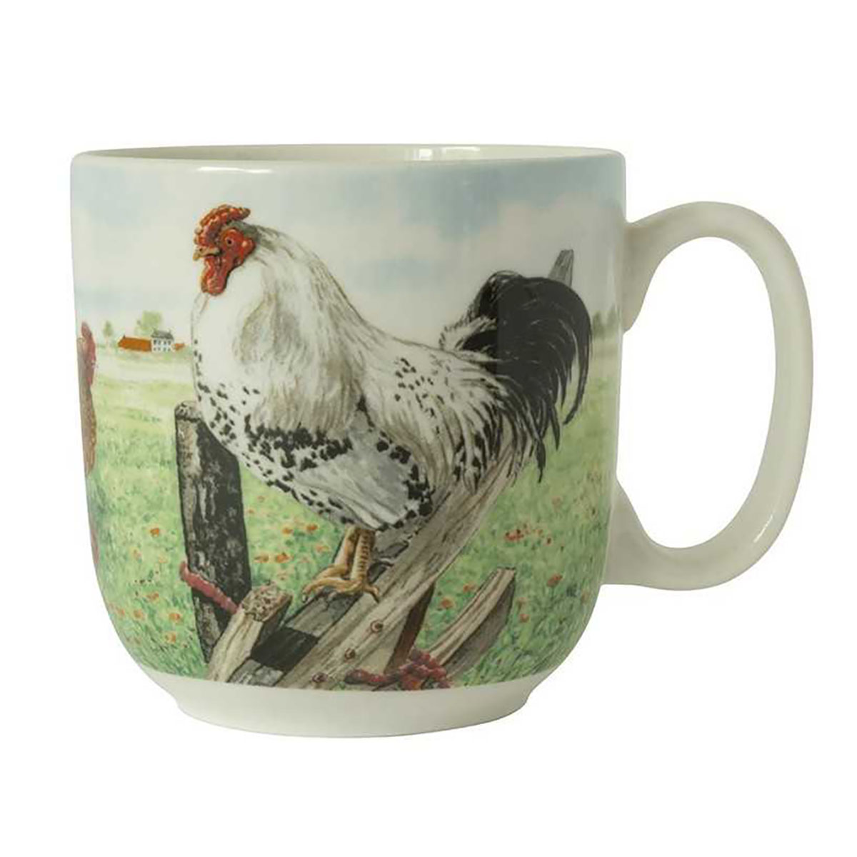 Beker XL "Kip" / Wiebe's Farm (6stuks)