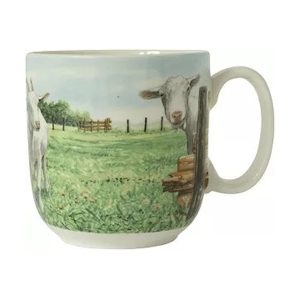 Beker XL "Geit" / Wiebe's Farm  (6stuks)