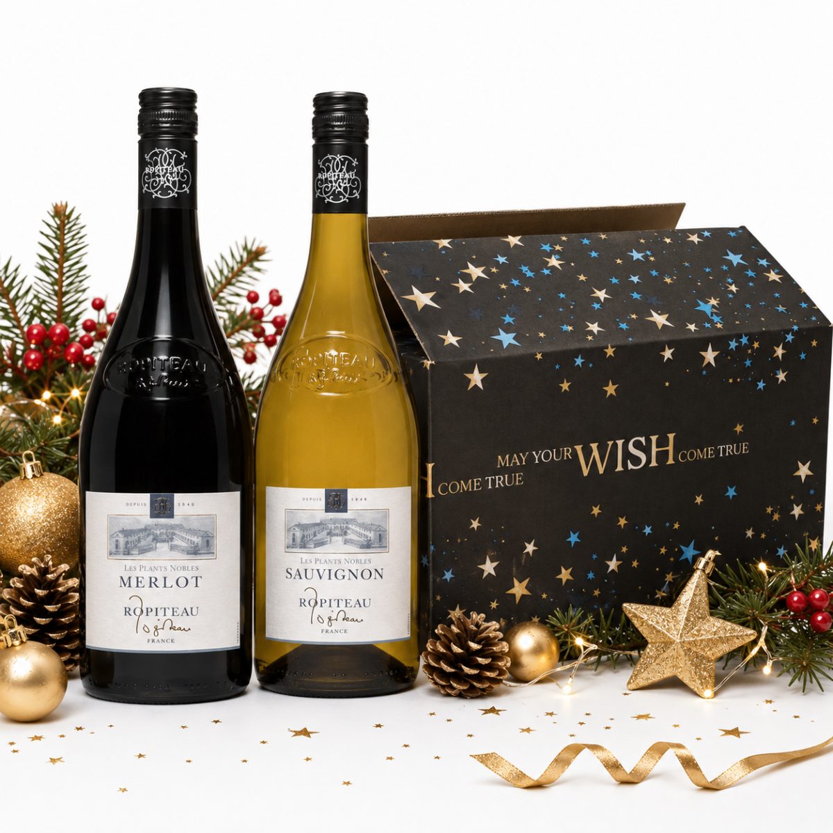 Kerstpakket Ontdek Frankrijk - Les Plant Nobles proeverij 2