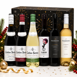 Kerstpakket Spaanse Wijnreis – 6 flessen