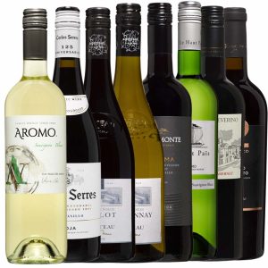 Wijnpakket Wereld “8 wijnen”