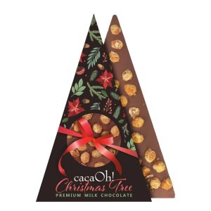 Kerstboom Melkchocolade Hazelnoot