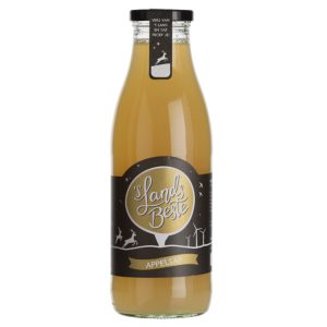 Appelsap met kerstetiket voor in kerstpakketten