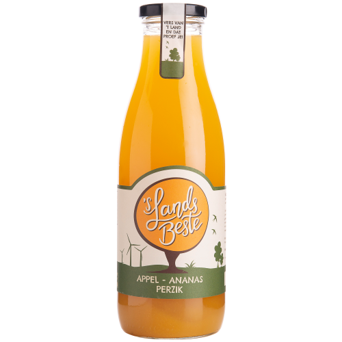 Appel-Ananas-Perziksap