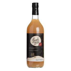 Appel-Kaneelsap in luxe Bordeauxfles, speciaal voor de kerstdagen.