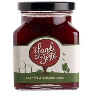 Aardbei-Rabarberjam