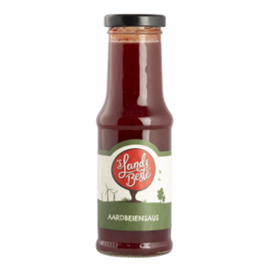 Aardbeien Dessertsaus