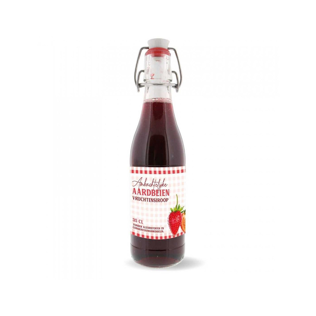 Aardbeien vruchtensiroop
