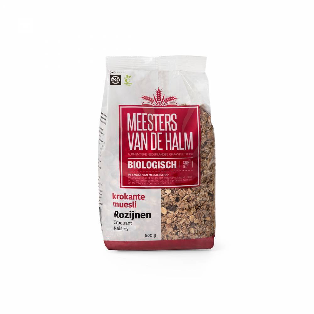 Krokante Muesli Rozijn
