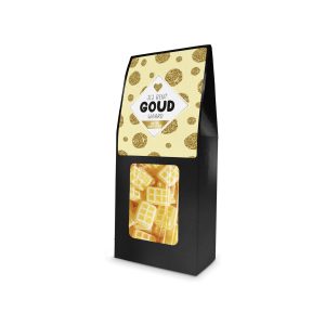 Roomboterwafels "Jij bent GOUD waard" - snoep