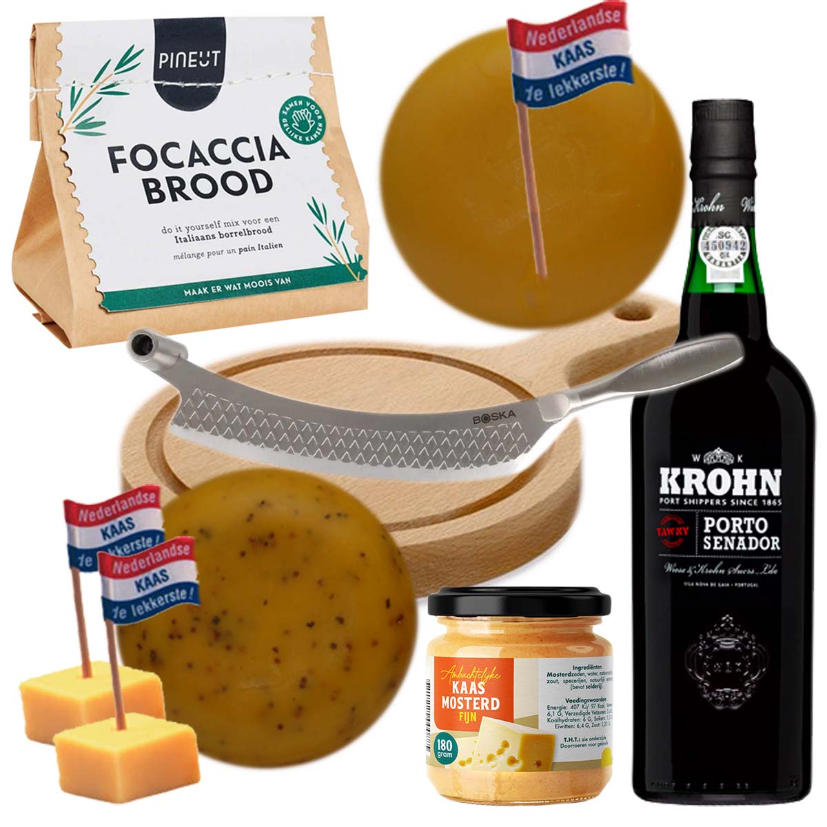 Kerstpakket Port & Kaas - Afbeelding 2