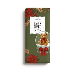 Chocoladereep "Have a Merry X-mas" - Kerstbeer
