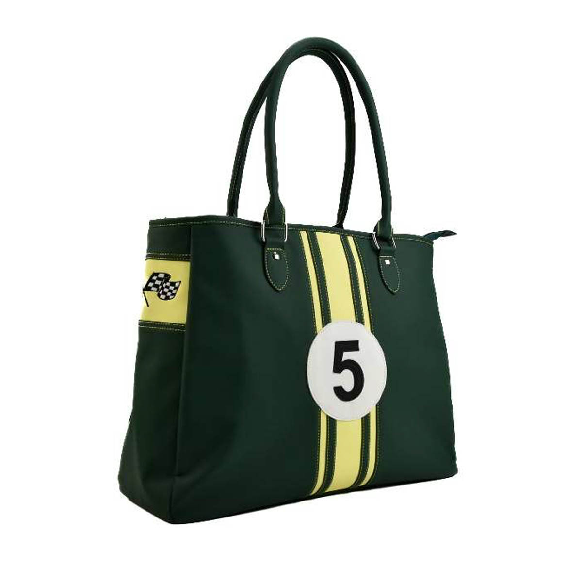 Damesshopper - geel/groen nr5