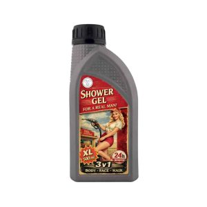 Retro industrial showergel 3-in-1 / blondine rood 500ml