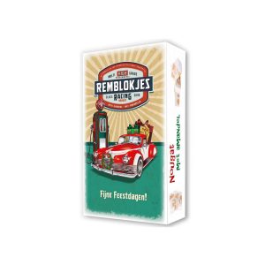 Remblokjes Nougat - Fijne Feestdagen