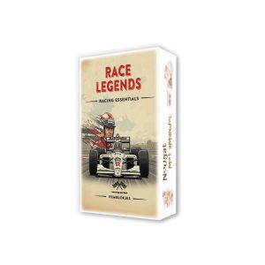 RACE LEGENDS - Remblokjes / Race auto wit nr 12