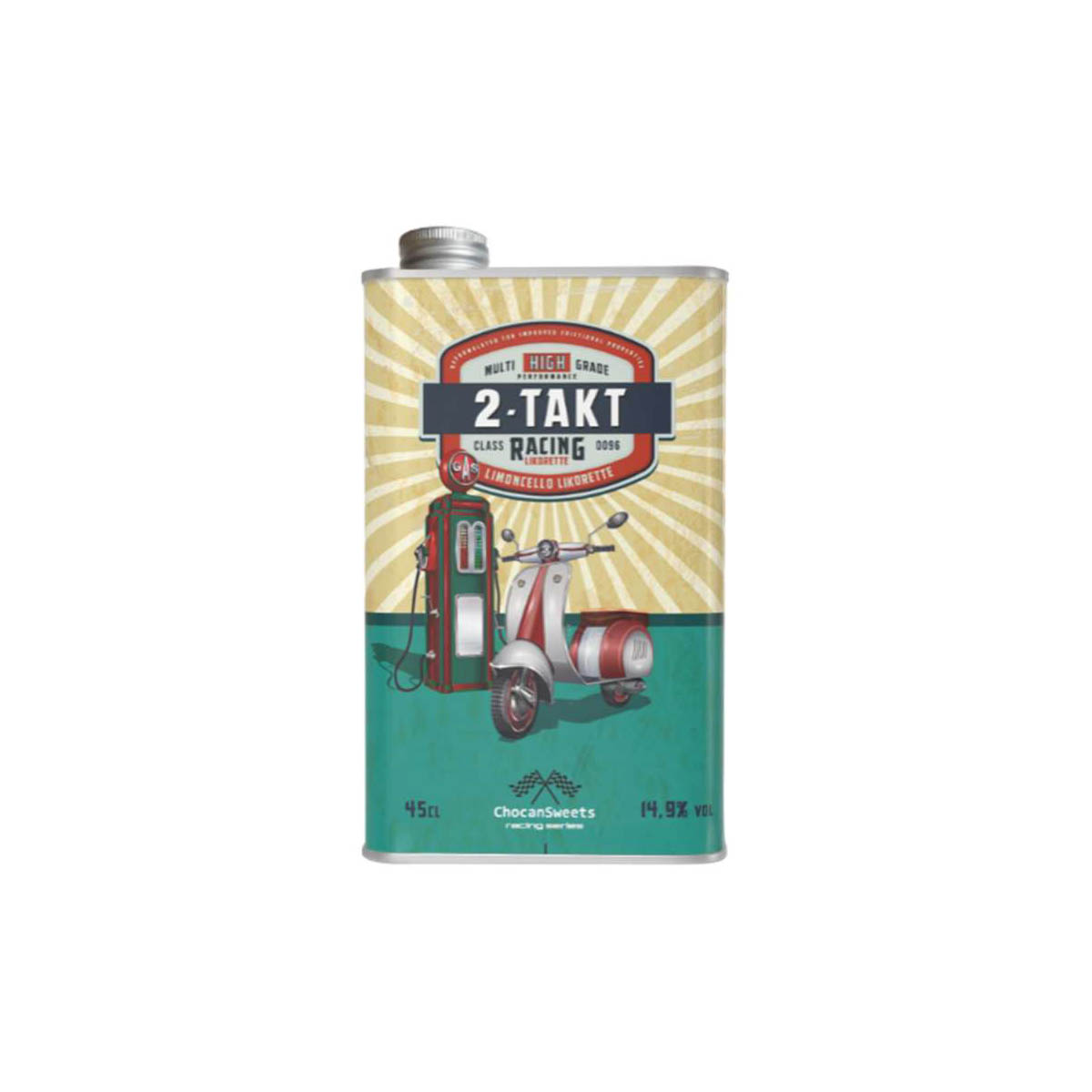 Blik 45 CL 2-takt / Dames scooter - Limoncello likorette