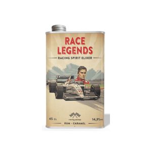 RACE LEGENDS race auto wit nr12 / blik rum-caramel likorette