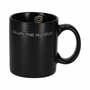 Enjoy The moment mok - Zwart