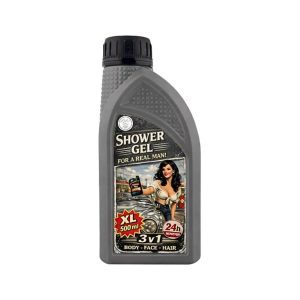 Retro industrial showergel 3-in-1 / brunette grijs 500ml