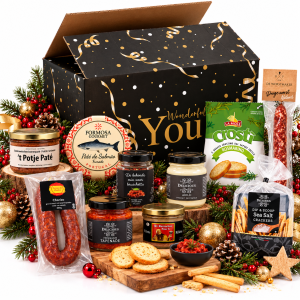 Kerstpakket Borrelplank